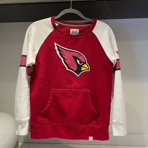 $103 Fanatics Arizona Cardinals crew neck front pocket Sweatshirt jersey